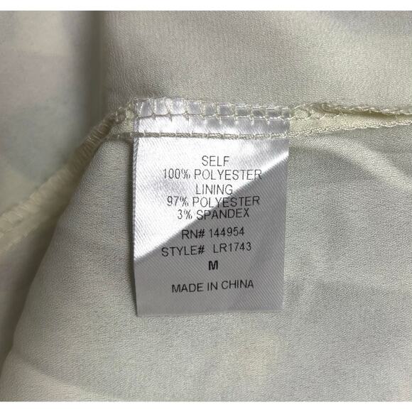 LUXXEL Floral Tropical Vacation Print V Neck Lightweight Flowy Maxi Dress Size M - Picture 10 of 11